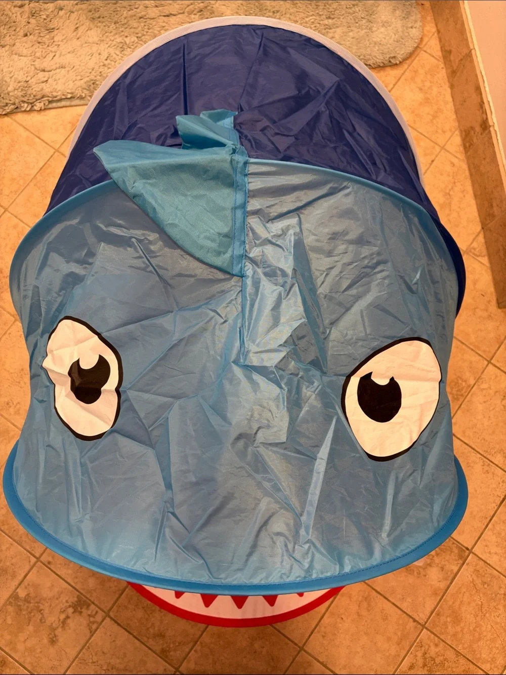 Pop-Up Sun Shelter for Kids - Blue Shark ,